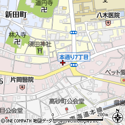 原田酒店周辺の地図