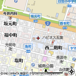 兵庫県姫路市西二階町71周辺の地図