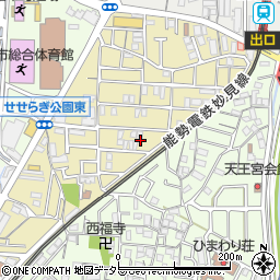 兵庫県川西市美園町6周辺の地図