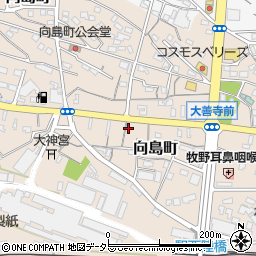 島田吉田線周辺の地図