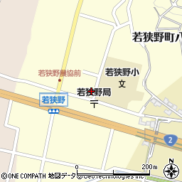 兵庫県相生市若狭野町八洞184周辺の地図