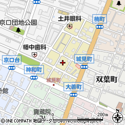 兵庫県姫路市城見町周辺の地図