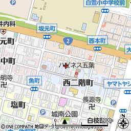 兵庫県姫路市本町172周辺の地図