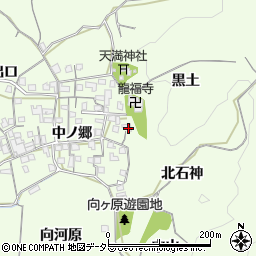 京都府城陽市中中ノ郷15周辺の地図