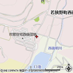 兵庫県相生市若狭野町西後明13周辺の地図