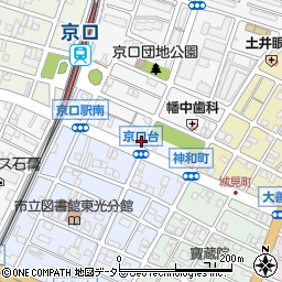 兵庫県姫路市城東町京口台16周辺の地図