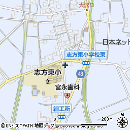 兵庫県加古川市志方町細工所144周辺の地図