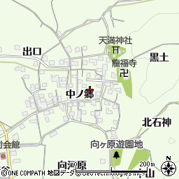 京都府城陽市中中ノ郷22-8周辺の地図