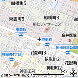 ロード アイランド カフェ周辺の地図