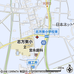 兵庫県加古川市志方町細工所143周辺の地図