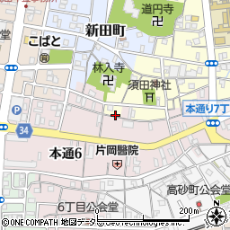 静岡県島田市祇園町8381周辺の地図