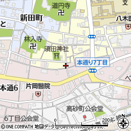 静岡県島田市祇園町8420周辺の地図