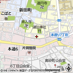 静岡県島田市祇園町8396周辺の地図