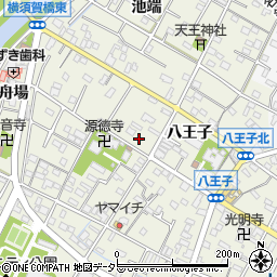 愛知県西尾市吉良町上横須賀寒破池37周辺の地図