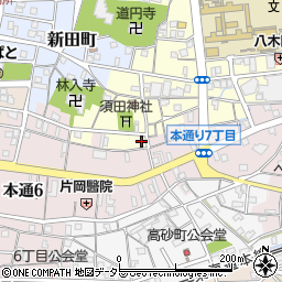 静岡県島田市祇園町8417周辺の地図