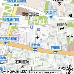 兵庫県姫路市総社本町35周辺の地図