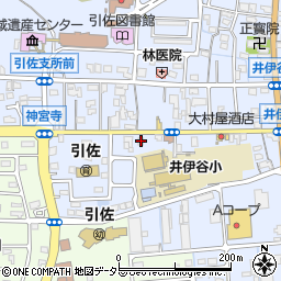静岡県浜松市浜名区引佐町井伊谷707-14周辺の地図
