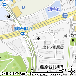 兵庫県神戸市北区藤原台北町5丁目3-8周辺の地図