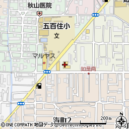 ドラッグストア　ライフォート富田東店周辺の地図
