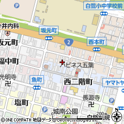 兵庫県姫路市本町177周辺の地図