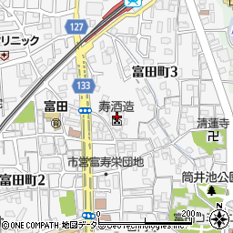 壽酒造株式会社周辺の地図