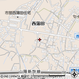 兵庫県姫路市広畑区西蒲田313周辺の地図
