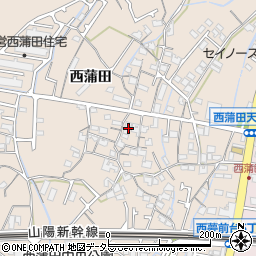 兵庫県姫路市広畑区西蒲田317周辺の地図