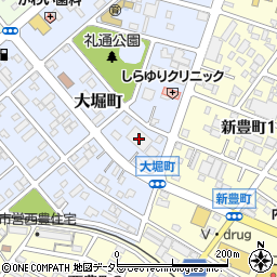 フェデラルエクスプレスジャパン豊川周辺の地図