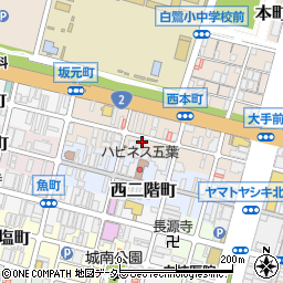 兵庫県姫路市本町165周辺の地図