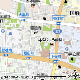 兵庫県姫路市坂田町周辺の地図