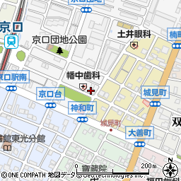 兵庫県姫路市城東町京口台85周辺の地図