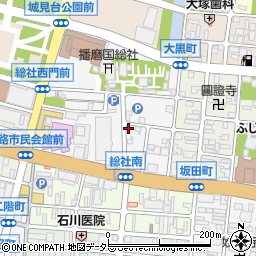 兵庫県姫路市総社本町36周辺の地図