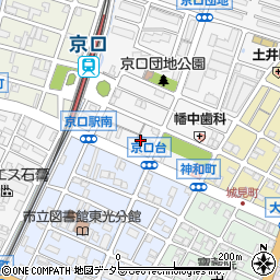 兵庫県姫路市城東町京口台19周辺の地図