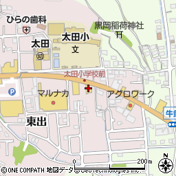 コメダ珈琲店姫路太子店周辺の地図