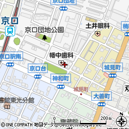 兵庫県姫路市城東町京口台86周辺の地図