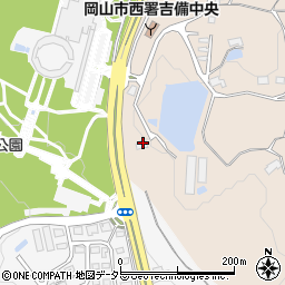 岡山県加賀郡吉備中央町竹部2169周辺の地図
