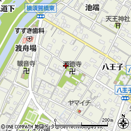 愛知県西尾市吉良町上横須賀寒破池74周辺の地図