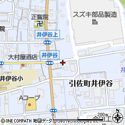 静岡県浜松市浜名区引佐町井伊谷2109周辺の地図