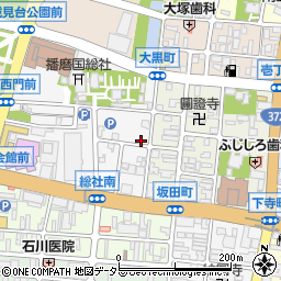 兵庫県姫路市総社本町146周辺の地図