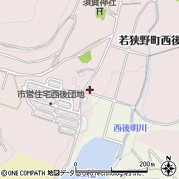 兵庫県相生市若狭野町西後明12周辺の地図
