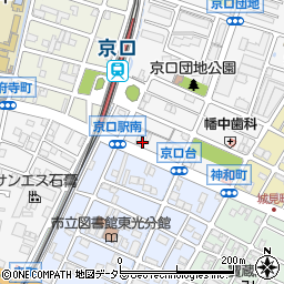 兵庫県姫路市城東町京口台26周辺の地図