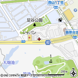 ジャパン神戸藤原台店周辺の地図