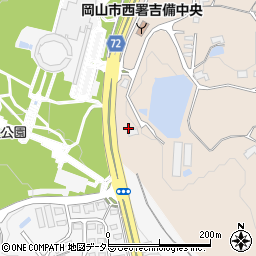 岡山県加賀郡吉備中央町竹部2169-2周辺の地図