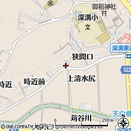 愛知県額田郡幸田町深溝時近前22周辺の地図