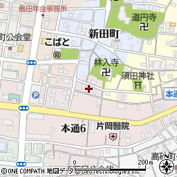 佐野金庫店周辺の地図
