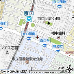 兵庫県姫路市城東町京口台25周辺の地図
