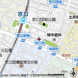 兵庫県姫路市城東町京口台32周辺の地図