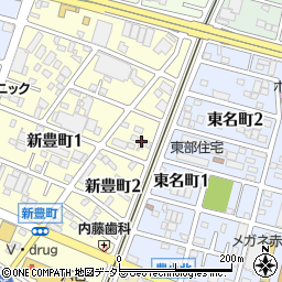 伊勢久株式会社　豊橋営業所周辺の地図