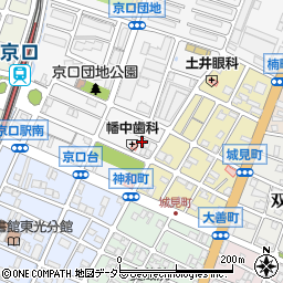 兵庫県姫路市城東町京口台101周辺の地図