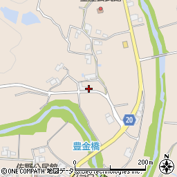 兵庫県三木市細川町金屋524周辺の地図
